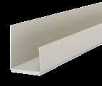 Verfugen Schutzlippe 9294 9297 Werkstoff: PVC PVC-Profil mit SK-PE-Dichtband und Schutzlippe. Für dichte und sichere Anschlüsse von Gipskartonplatten an Fenster- und Türrahmen.