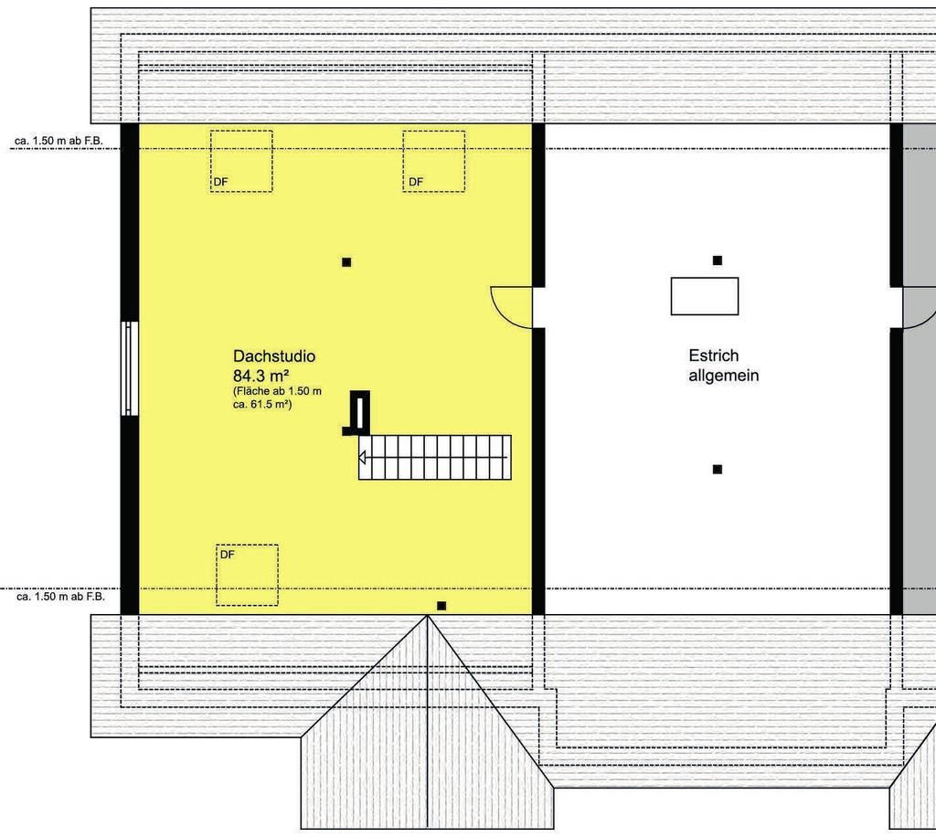 Dachgeschoss Offen