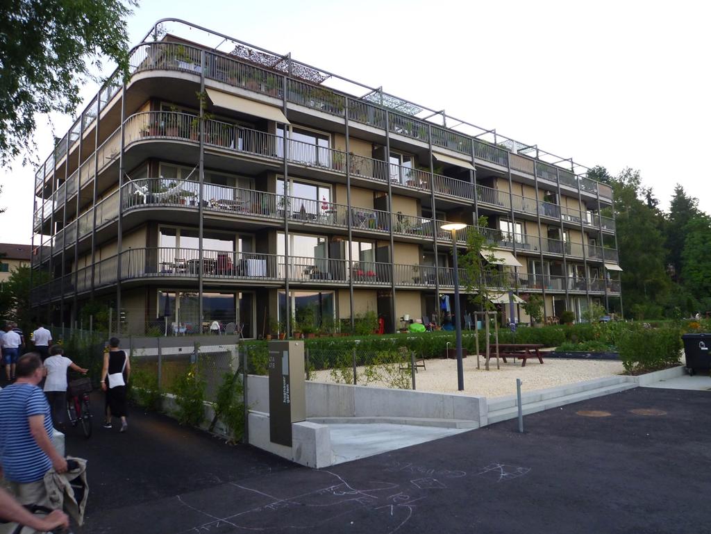 Gemeinde Birsfelden ist aktiv Baurechtsland an die - WG Hagnau 20 Wohnungen