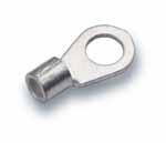Quetschkabelschuhe Cu Ringform, DIN 46234 Besonders geeignet für feindrähtige Leiter nach IEC 228 18 0400 0,5-1 mm 2 3 mm 100 18 0402 0,5-1 mm 2 4 mm 100 18 0403 0,5-1 mm 2 5 mm 100 18 0407 1,5-2,5