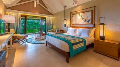 Das Constance Lémuria verfügt zudem als einziges Hotel auf den Seychellen über einen 18-Loch- Championship-Golfplatz.