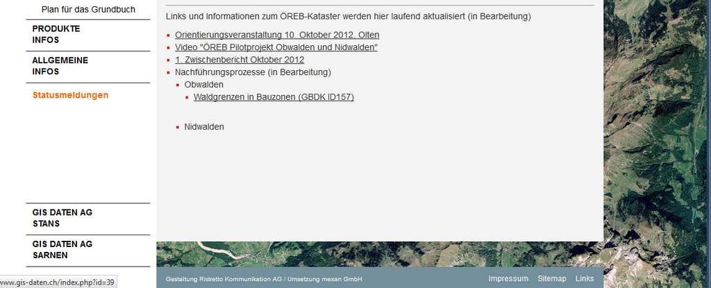 2013; Sarnen Orientierungsveranstaltung IKGEO 06.11.