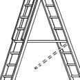Leiter angebrachten