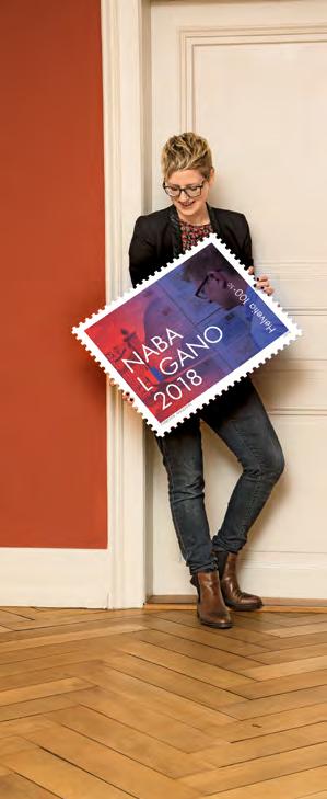 30 31 Sie schreibt Postgeschichte Fabienne Angehrn Als Gestalterin zweier Sondermarken nun Teil der Schweizer Briefmarken- Geschichte zu sein, empfinde ich als grosse Ehre und Anerkennung.