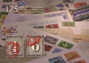 optischem Aufheller, matt gummiert, 110 gm² 13½:13¼ Fabienne Angehrn, Luzern 2018 feiert die Schweizer Briefmarke ihr 175-jähriges Jubiläum.