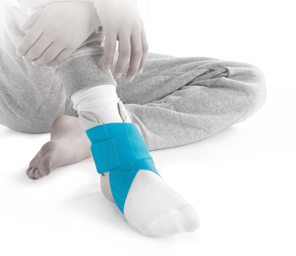 0 ORTHO Knöchelorthese Aequi Junior > Akute Knöchelbandverletzungen (sowohl In- als auch Eversionstrauma) > Stabilisierung von konservativ oder operativ behandelten Knöchelfrakturen >