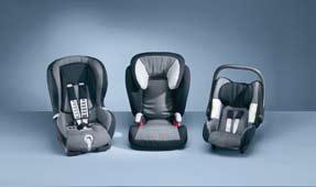 Kindersitze. Opel bietet eine große Auswahl an Kindersitzen für alle Altersklassen.