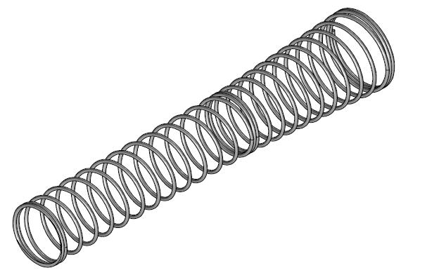 8. Federhalter Spring Holder Federhalter NW70 Spring Holder NW70 PAFHB-70 Konische Feder NW52 Conical Spring NW52 Die konische Seite der Feder