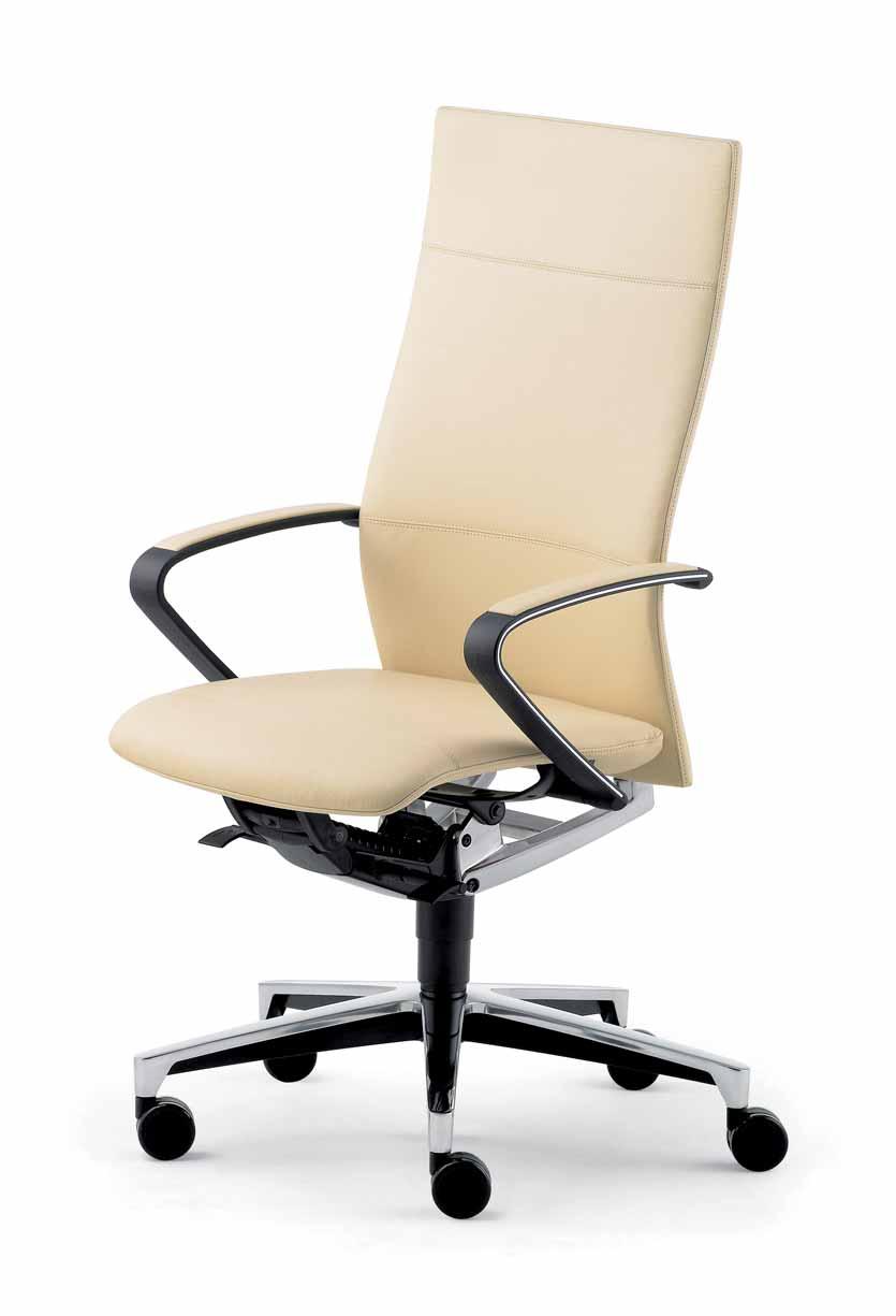 Klöber Ciello cie98 Drehstuhl mit 4F-Armsupports. Klöber Ciello cie98. Swivel chair with synchro-mechanism and 4F Arm Supports.