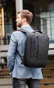 RUCKSÄCKE 133 schwarz (1) 1814008 GIANT Business-Notebook-Rucksack new Material: Polyester