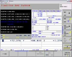 Im Rechner des Kundendiensttechnikers wird das Bildschirmbild sowie das CNC- Dialogmenü auf beliebige Entfernung zugänglich gemacht.