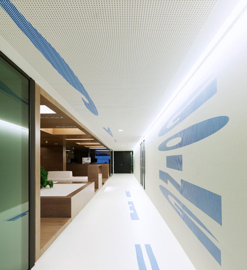 MODUARE PROFIEUCHTENSYSTEME 397 Inspiration Samsung Headquarters Vienna, Austria SOUTION EDGE SYSTEM