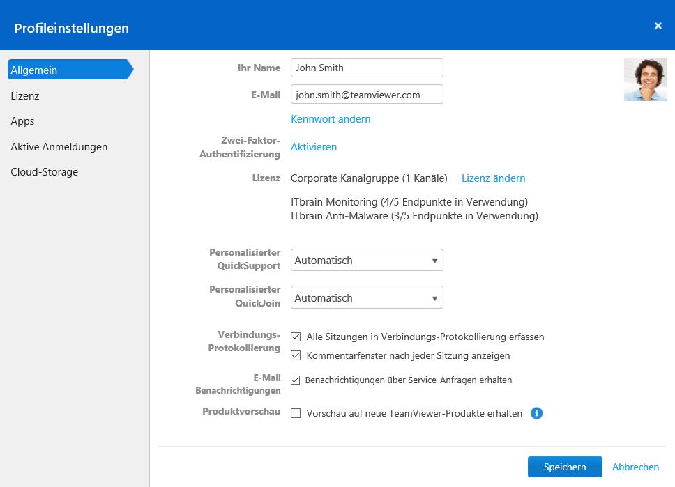 2 Allgemein Profil bearbeiten. Allgemein Neben den üblichen Angaben wie Anzeigename, E-Mail und Kennwort können Sie außerdem folgende Einstellungen vornehmen.