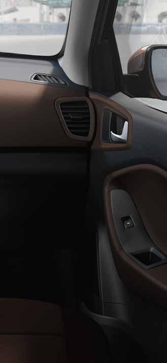 Ergonomie trifft Ästhetik. Das Cockpit des Hyundai i20 Coupes ist durchdacht, funktional und stylish zugleich.