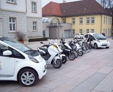 Elektromobile Stadtverwaltung