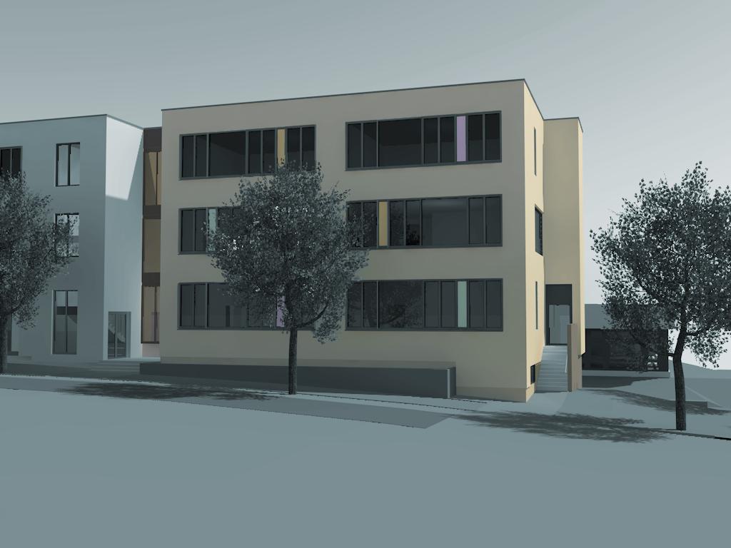 Wilhelm-Hauff-Realschule Pfullingen Bauabschnitt 2 Erweiterung Animation