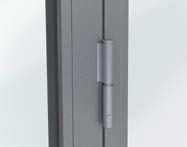 Glazed fire protetction Türbänder Door hinges Türbänder Anforderung an Design und Langlebigkeit Ein einheitliches Erscheinungsbild der Türen, losgelöst von den Anforderung, wird durch gleiche