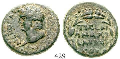 ss-vz 150,- OSTKELTEN, VORBILD: ALEXANDER III. 422 Tetradrachme 3.Jh.v.Chr. 15,85 g. Kopf des Herakles r. mit Löwenfell / Thronender Zeus l.
