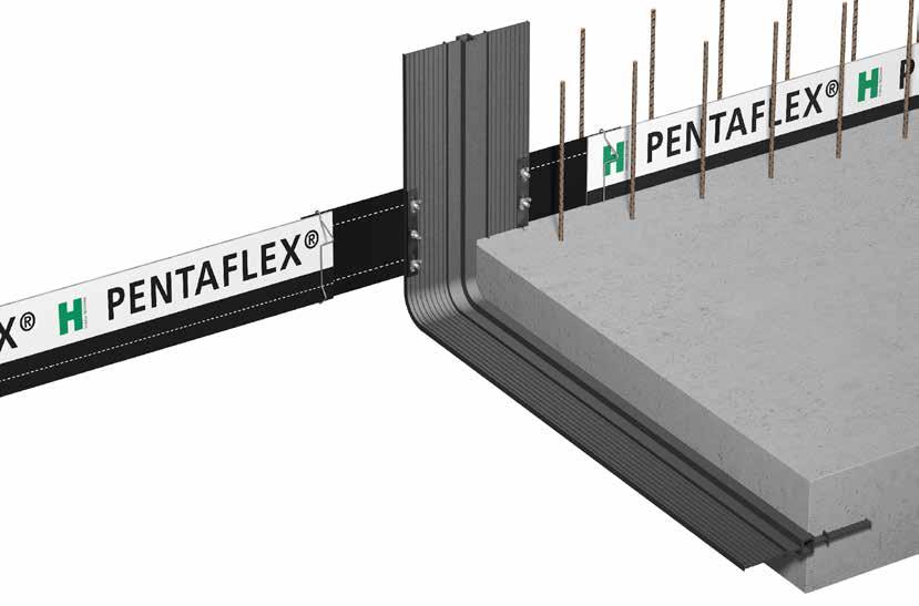PENTAFLEX FBA PENTAFLEX FBA FUGENBANDANSCHLUSS DAS PRODUKT Der PENTAFLEX Fugenbandanschluss FBA besteht aus einer Klemmvorrichtung mit Dichtprofil.
