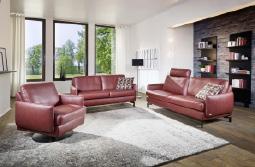 zeitloses Relax-Sofa mit schöner Bodenfreiheit und interessanten Stell-Varianten.