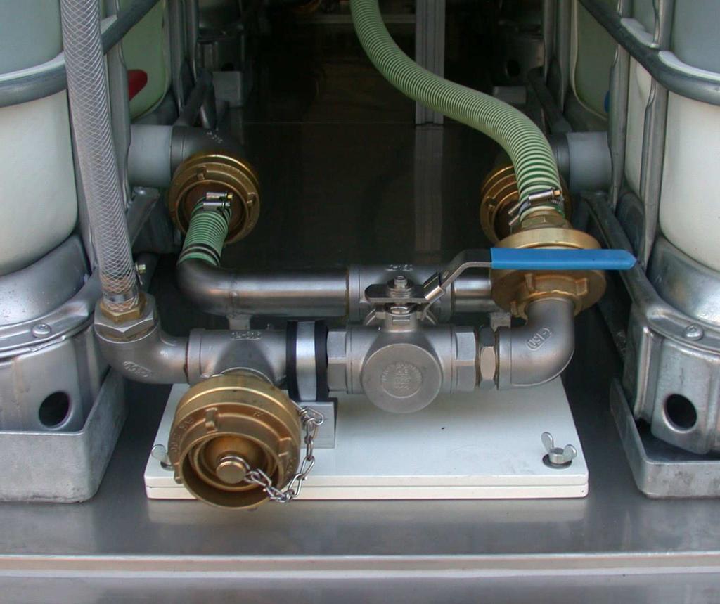 Tanksaugbetrieb und Verwendung über Schaummittelzumischanlage C-Füll-