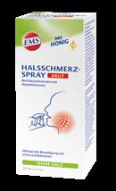 EMS Halsschmerz-Spray Akut Wie alle EMS Erkältungsprodukte, wirkt EMS Halsschmerz- Spray Akut durch sein physikalisches Prinzip direkt auf die Rachenschleimhaut*: der osmotisch wirksame Film holt