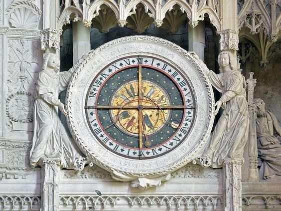 Chartres_astrolog. Uhr_Von Selbymay - Eigenes Werk, CC BY-SA 3.0, httpscommons.wiki Internationaler Freundeskreis Astrologie IFA - Helga Sobek IFAnewsletter Nr.