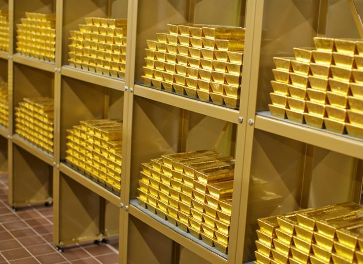 Verwahrung der OeNB-Goldreserven Goldreserven der OeNB: 280 Tonnen (Marktwert: ~10 Mrd EUR) Goldstrategie und Lagerstellenkonzept 2020: 50% des Goldbestandes in Österreich ( 140 Tonnen: 90 Tonnen in