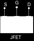 Schaltung, Source-Folger (Drainschaltung) Anwendungen des JFETs als steuerbarer Widerstand, Konstantstromquelle Zerstörung des FETs durch elektrostatische Entladung Feldeffekt-Transistor (FET)