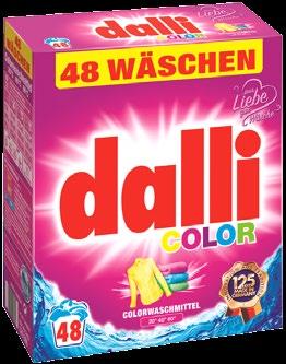 Erhältlich in der 1,04 kg Packung für ca. 16 Wäschen.