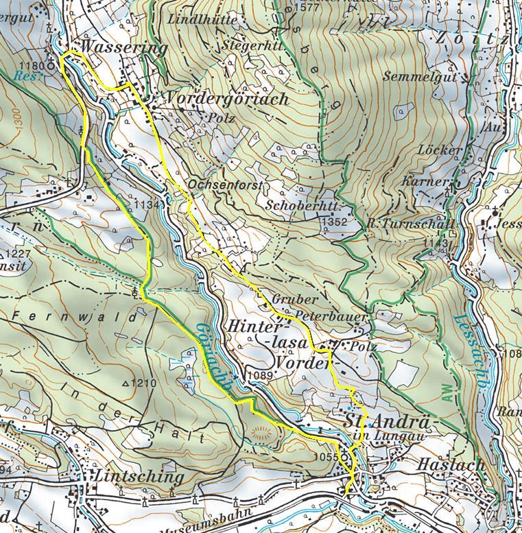 Zweite Wanderung Rundweg nach Göriach am 14.09.