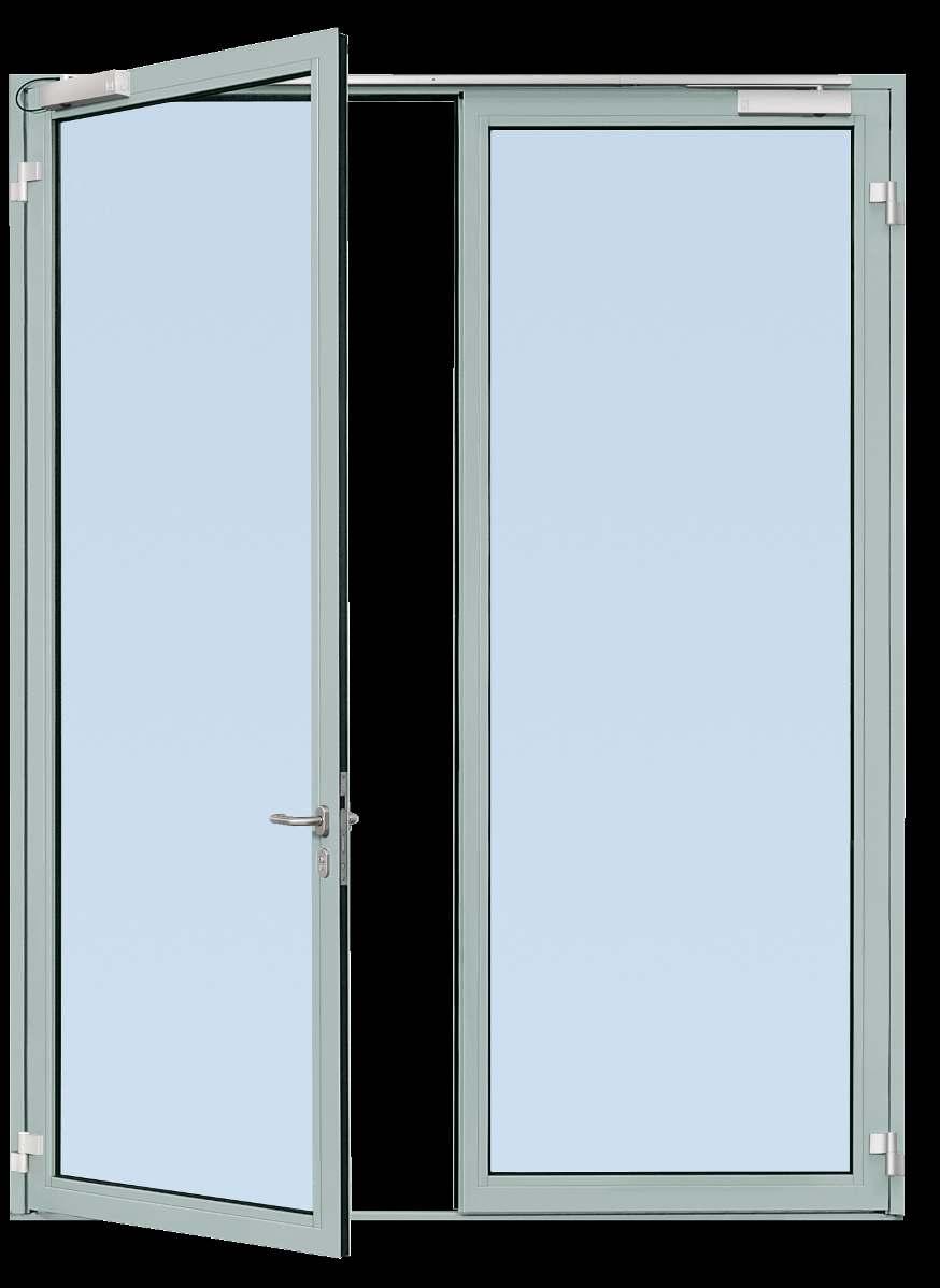 Stahl-Rohrrahmenelemente Ausstattungsmerkmale Einheitliches Farbkonzept Bei Hörmann erhalten Sie Tür, Rahmen, Beschläge, Bänder und Schließmittel in einer abgestimmten Farbgestaltung.