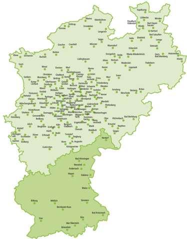 VdW Rheinland Westfalen 445 Wohnungsunternehmen in Nordrhein-Westfalen und dem nördlichen Rheinland-Pfalz 1,12 Millionen bewirtschaftete Wohnungen 23 Prozent des Wohnungsbestandes in NRW Struktur 290