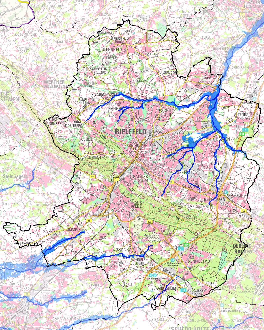Hochwasserrisikomanagementplanung in NRW