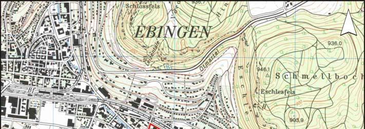 Stadt Albstadt, Stadtteil Ebingen Landkreis Zollernalbkreis Bebauungsplanänderung