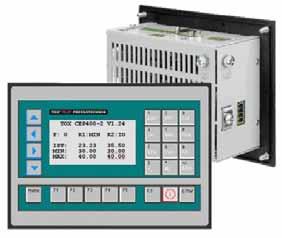 Prozessüberwachung CEP 400 Kraftmessung (analog) bei Erreichen einer Position (digital) Grundleistungsfähigkeit 1 8(16)
