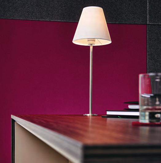 Akustikpaneel accentuer les surfaces et décorer les murs, absorber le bruit et une atmosphère grâce aux coloris: une nouvelle conception du bureau.