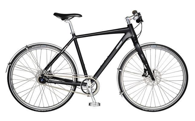 ESPRIT - Premium CAFÉ RACER V 700 28 t Rahmen Herren / 8 Gang Shimano Aline + Disc schwarz matt / Empf.