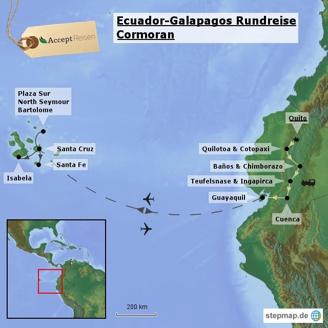Die 17-tägige Ecuador Galapagos Rundreise führt uns zwischen atemberaubenden Vulkanen von Quito nach Cuenca und über den Cajas Nationalpark nach Guayaquil.