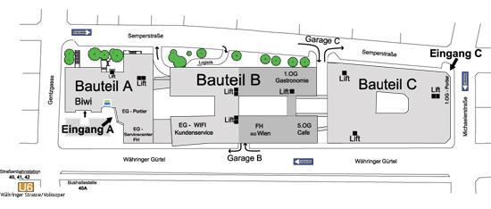 Veranstaltungsort: WIFI MANAGEMENT FORUM am wko campus wien, Bauteil B, 5. und 6.