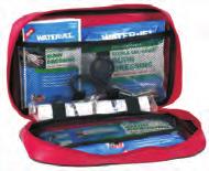Waterjel Burn Kit XS in Tasche - je 2 Stück Kompressen 10 x 10 cm und 5 x 15 cm - 1 Stück Burn-Gel in Hand-Dosierflasche 50 ml - 3x 4g Burn-Gel Artikelnummer: v 0782