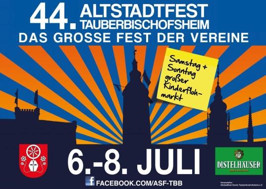 Programm zum 44. Altstadtfest vom 6. bis 8. Juli 2018 Freitag, 6. Juli 07.00 14.00 Uhr Grüner Markt am 19.00 Uhr Eröffnung des Altstadtfestes mit einem Festumzug. Aufstellung in der St.-Lioba-Straße.