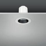 INNENLEUCHTEN EINBAU-DOWNLIGHTS Einbau-Downlights Serie: Heledon Mini Schutzart: IP 20 Schutzklasse: II Deckenstärke: 1-20 mm Gehäuse Aluminium-Druckguss pulverbeschichtet.