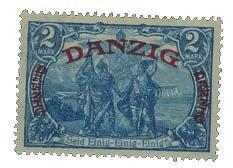August 1920 ausgegebene Freimarkensatz der Freien Stadt Danzig, der sogenannte Große Innendienst, ist die absolute