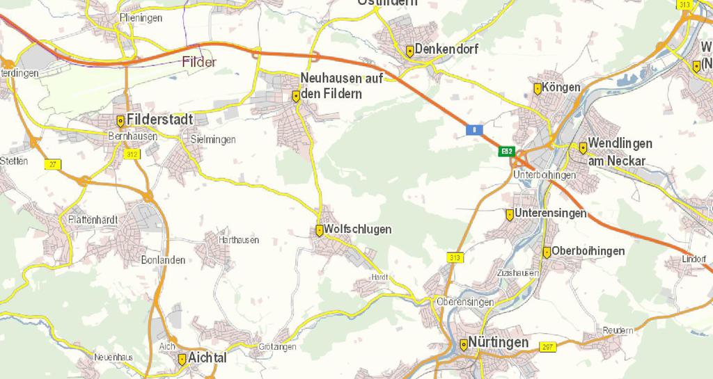 REGION. Die Gemeinde Wolfschlugen umfasst derzeit gut 6.500 Einwohner und ist eine beliebte Wohngemeinde der Region Stuttgart. Wolfschlugen ist dem Mittelbereich Nürtingen zugeordnet.