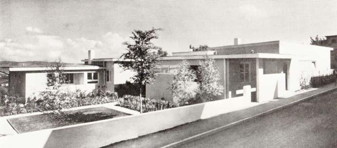 Richard Doecker, Haus 21 und 22 in Stuttgart, 1927