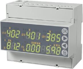 Messgeräte 7KT PAC Messgerät 7KT PAC3000 Übersicht Merkmale Messgeräte mit LED-Display Für Direkt- (80A) und Wandleranschluss (/5A) Anzeige von 38 Messwerten möglich 9 Anzeigeebenen mit jeweils 6