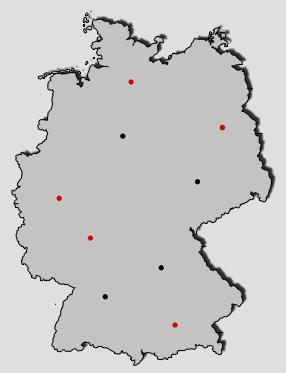Unsere Standorte in Deutschland OPITZ