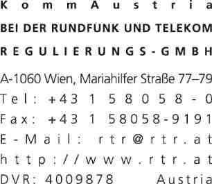 Spruch Das Ersuchen der DORF TV GmbH (FN 344832 g beim Landesgericht Linz), die LIWEST Kabelmedien GmbH (FN 163697 g beim Landesgericht Linz) aufzufordern, die im Bescheid der KommAustria vom 13.01.