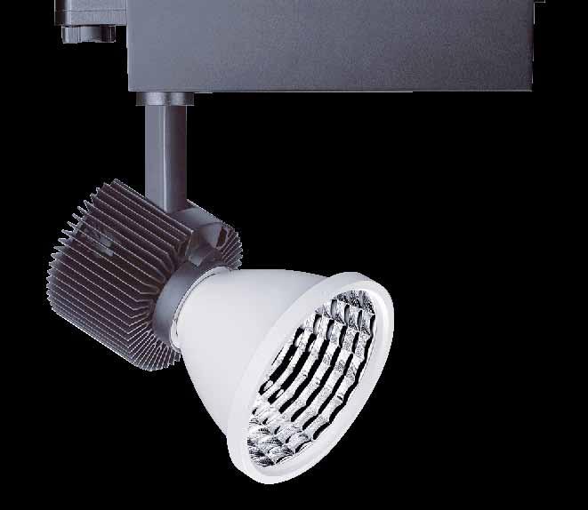 Xisa LED für 1 x Philips, 3000 lm, Aktiv-Kühlung, dreh- und kippbar, Material:
